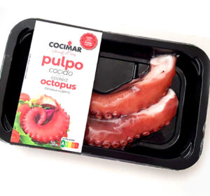 Patas de pulpo cocido