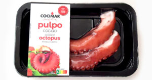 Patas de pulpo cocido