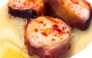 Pulpo a la brasa